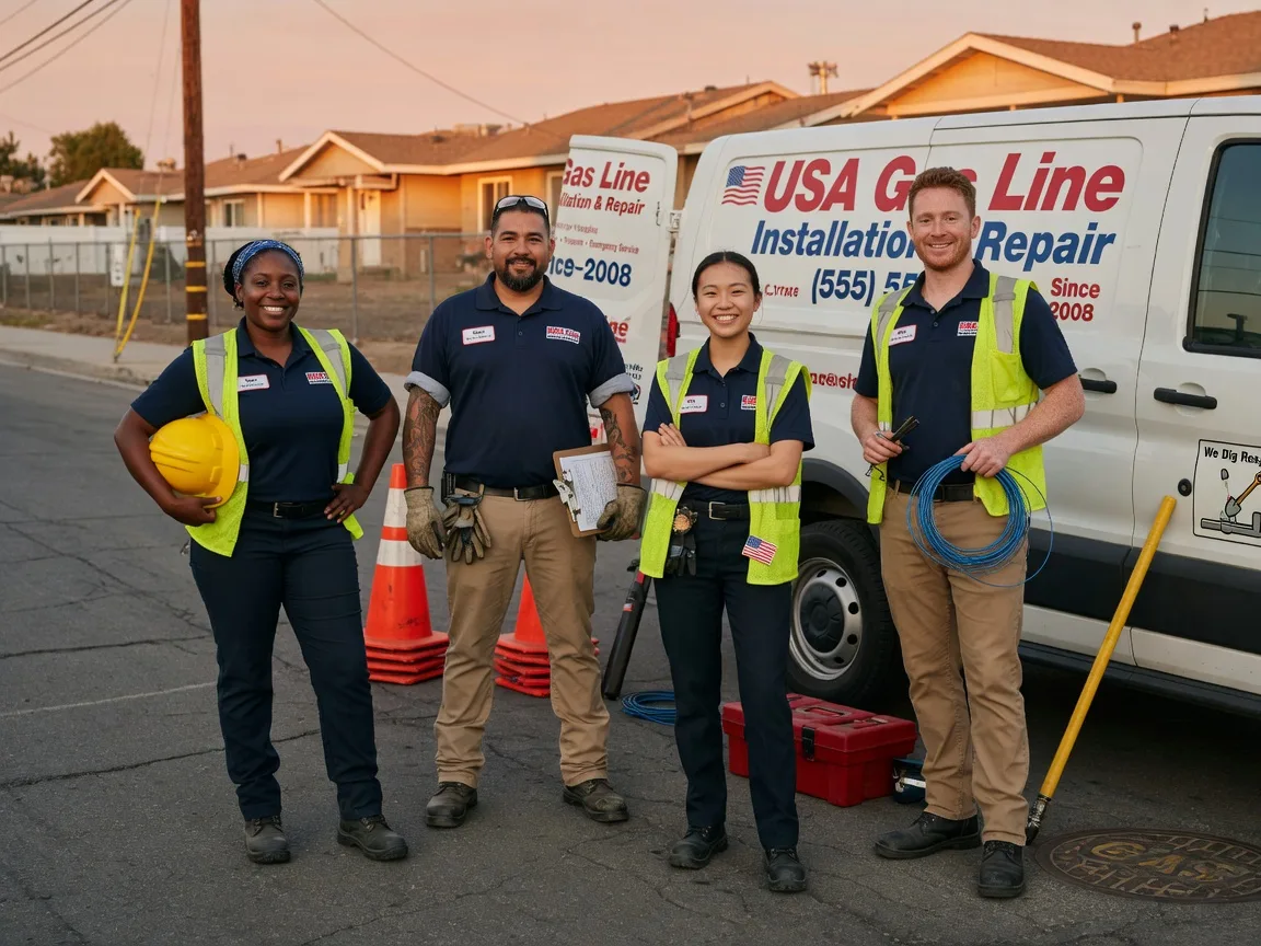 Gas Line Installation company in Long Beach, CA